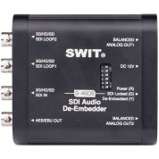 Swit Portable Sdi Audio De-embedder | Compact & Reliable