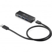 J5create Juh340 Usb 3.1 Gen 1 4-port Mini Hub