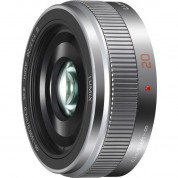 Panasonic Lumix G 20mm F/1.7 Ii Lens - Silver