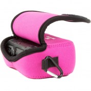 Megagear Neoprene Case For Panasonic Dmc-zs100 - Hot Pink