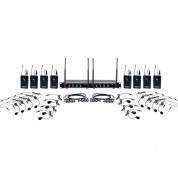 Vocopro Digital-play-8 Wireless System With Headsets & Mics