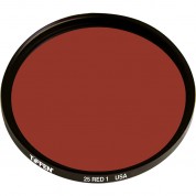 Tiffen 46mm Red 1 #25 Glass Filter For B&w Film