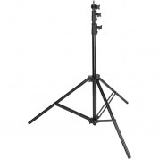 Heavy-duty Air-cushioned Light Stand Black 9.5'