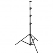 Heavy-duty Air-cushioned Light Stand Black 13'