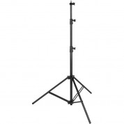 Heavy-duty Air-cushioned Light Stand Black 9.5'