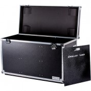 Deejay Led Utility Trunk Case With Caster Board