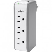 Belkin Surgeplus Mini Travel Surge Protector Usb-a