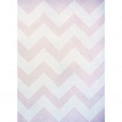 Westcott Washed Chevron Art Canvas Backdrop Light Orchid 5x7