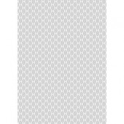 Westcott Modern Damask Canvas Backdrop 5x7 Light Gray