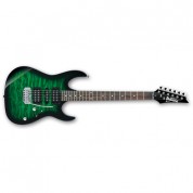 Ibanez Grx70qa Gio Electric Guitar Transparent Emerald Burst