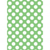 Westcott Large Dots Matte Vinyl Backdrop 5x7 Green