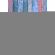 Westcott Rustic Wood Art Canvas Backdrop 5x7 Bold Blue