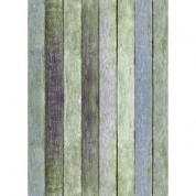 Westcott Rustic Wood Art Canvas Backdrop 5x7 Vintage Green