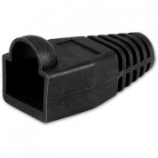 Rj45 Snagless Boot Black - Durable Ethernet Cable Protector