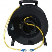 4-channel Fiber Optic Tactical Cable Reel Lc 750'