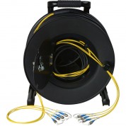 4-channel Fiber Optic Tactical Cable Reel St 250'