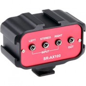 Saramonic Sr-ax100 Audio Adapter For Dslr Cameras