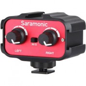 Saramonic Sr-ax100 Audio Adapter For Dslr Cameras