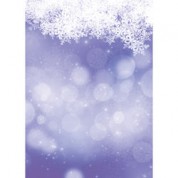 Westcott Snowy Bokeh Matte Vinyl Backdrop 5x7 Purple