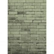 Westcott Art Canvas Backdrop 5x7 Green Brick Wall