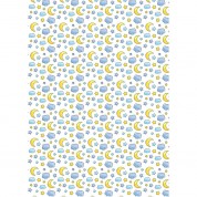 Westcott Playful Bedtime Art Canvas Backdrop 5x7 Multi-color