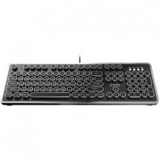 Azio Mk Retro Mechanical Keyboard Black