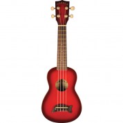 Makala Soprano Dolphin Ukulele Red Burst