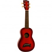 Makala Soprano Dolphin Ukulele Red Burst