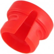 Color Cap For Low-profile Xlr Connector - Red (standard Size)