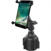 Ram Mounts Stubby Cup Holder With X-grip Phone Holder