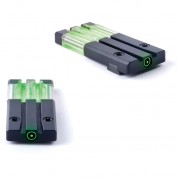 Meprolight Fiber Optic Tritium Rear Sight For Springfield Xd Green