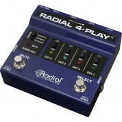 Radial 4-play Multi-output Di Box