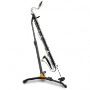 Hercules Bass Clarinet Bassoon Stand | Compact & Durable