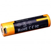 Fenix 14500 Lithium-ion Battery With Micro-usb Charging