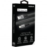 Naztech Usb 2.0 To Lightning Cable (4', Black)