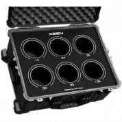 Protective Case For 6 Rokinon Xeen Lenses - Black Overlay