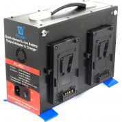 Cinegears Quad-charger Power Station V-mount 48vdc