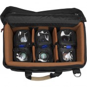 Portabrace Rigid-frame Padded Case With Lens Cups