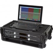 Skb 2 Ru Studio Flyer Rack Case Injection-molded