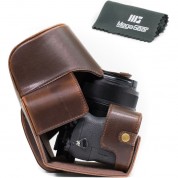 Megagear Leather Camera Case For Sony Dsc-rx10 Iii