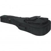 Gator Transit Gig Bag For Acoustic Guitar Charcoal Black