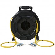 8-channel Fiber Optic Tactical Cable Reel With St Connectors