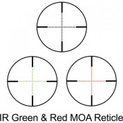 Barska Level Series 4-16x50 Riflescope Red-green Moa Reticle