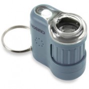 Carson Micromini 20x Pocket Microscope Surf Blue