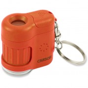 Carson Micromini 20x Pocket Microscope Lava Orange