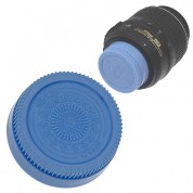 Fotodiox Designer Rear Lens Cap For Nikon F-mount (blue)