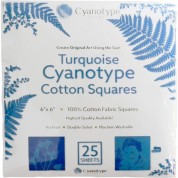 Cyanotype Cotton Squares 6x6