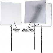 Fotodiox Pro Studio Sun Scrim Reflector Kit 4x4'