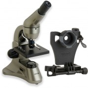 Carson Ms-040 Microscope With Smartphone Adapter Kit