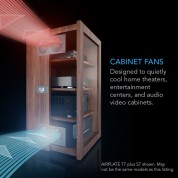 Ac Infinity Airplate T7 A/v Cabinet Cooling System